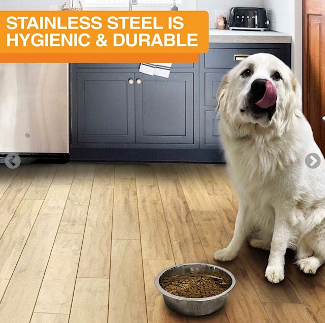 DOG BOWLS - STAINLESS STEEL